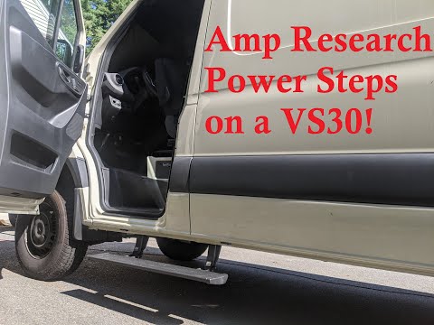 Installing Amp Research Power Steps on a 2020 Sprinter VS30