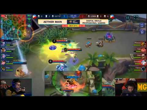 MSC 2018 : Grand Final Match AETHER MAIN VS DIGITAL DEVILS PROFESSIONAL GAMING (Match 1)