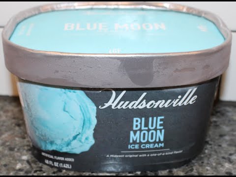 Hudsonville Ice Cream: Blue Moon Review