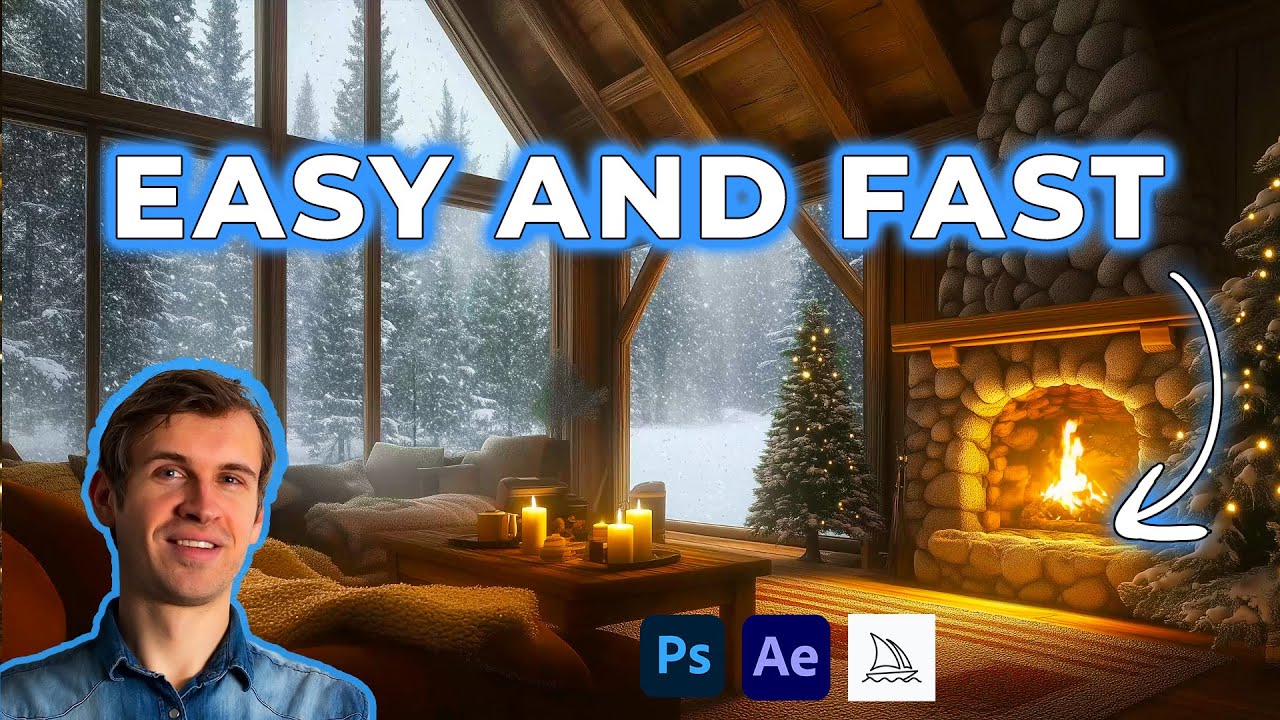 How to create Cozy and Relaxing Ambience Video | EASY and FAST