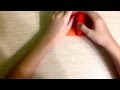 Как сделать лису из бумаги 
