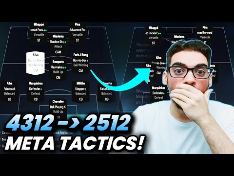 *POST PATCH* 4312 TO 2512 META FORMATION AND CUSTOM TACTICS | FC 26 ULTIMATE TEAM
