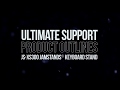 Ultimate Support Product Outlines - JS-XS300 Single Brace X-Style Keyboard Stand