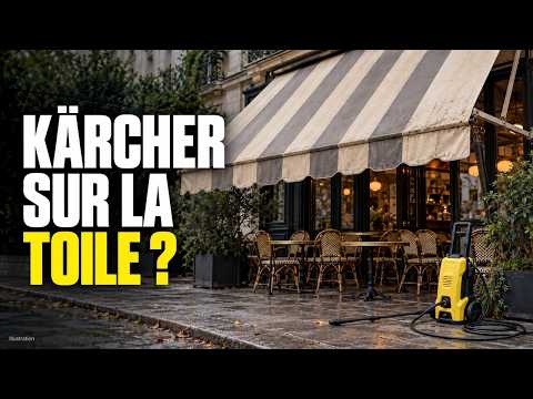 Peut-on nettoyer un store banne au Kärcher sans l’abîmer ?