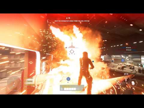 Coruscant Guards Defend Kashyyyk - Star Wars Battlefront 2