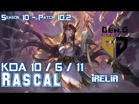 Gen Rascal IRELIA vs SYLAS Top - Patch 10.2 KR Ranked