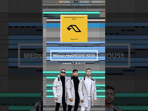 Meduza Progressive House Template Under 1 Minute!🔥 #Shorts #Ableton