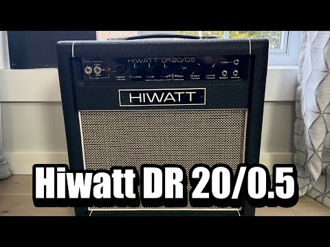 Hiwatt DR20/0.5 Combo Amp - Unboxing & Sound testing