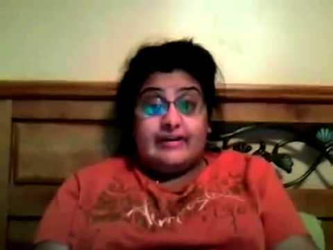 Indian girl singing 