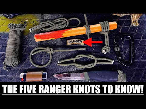 Army Ranger Basic Rope Skills!