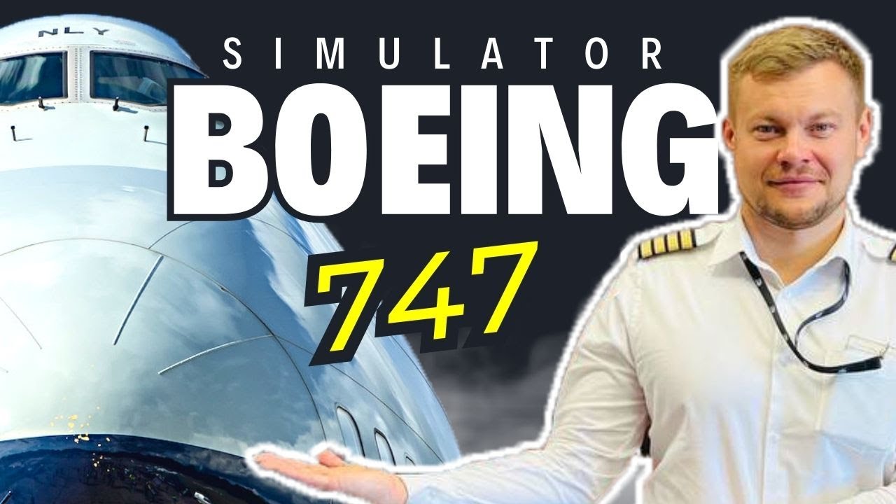 Thrill of Flying a Boeing 747 Flight Simulator!
