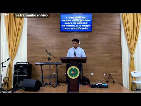 Éxodo 33: 15-15/ Expositor José Herrera/ IBN Morales Izabal