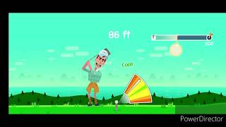 Gold Orbit Golf Games single player stylized offline golf Android gameplay | Android Games