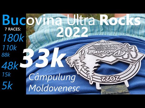 Running race | Běžecký závod: Bucovina Ultra Rocks 2022, Race 33km,↑1780 m, Romania