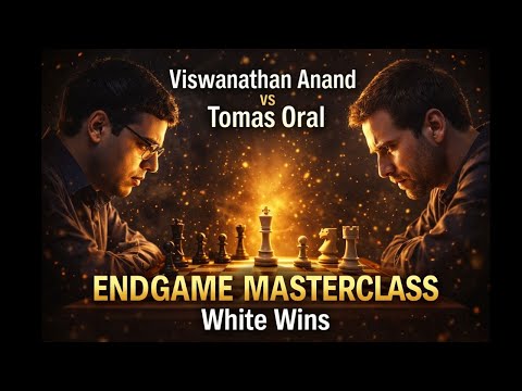 Viswanathan Anand vs Tomas Oral | Brilliant Bundesliga Victory