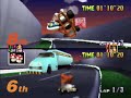 Mario Kart 64 Multiplayer 2 Players Championship Flower Cup Extra