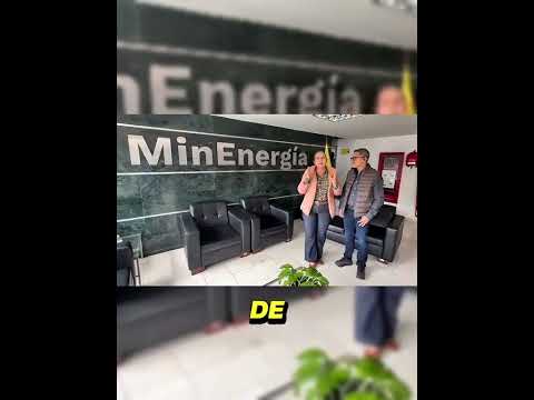 ALCALDESA MUNICIPAL GESTIONA RECURSOS ANTE EL MINISTERIO DE ENERGÍA.