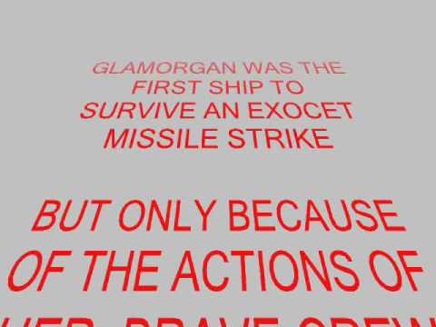 HMS GLAMORGAN THE FALKLANDS WAR