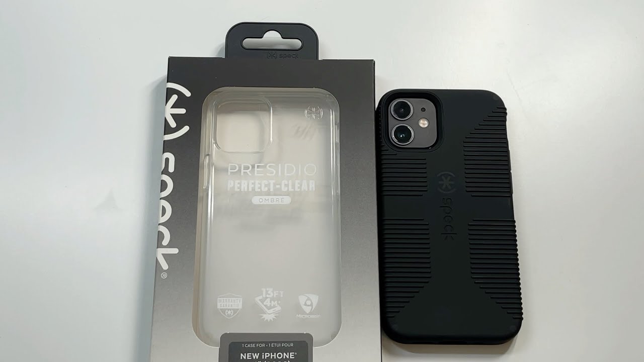 Speck Presidio Perfect-Clear Ombre Case for iPhone 12 Mini Unboxing and Review