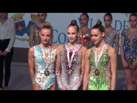 Award ceremony senior hoop final - 2018 Corbeil