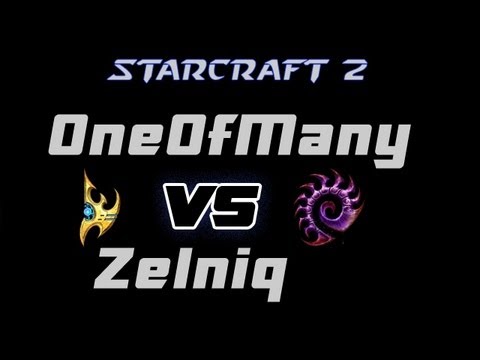 OnOfMany vs Zelniq PvZ Starcraft 2 EonShiKeno
