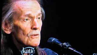 Gordon Lightfoot - Katie Couric-June 12,2014 - If You Could Read My Mind-CHAR video