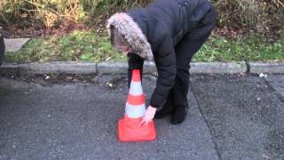 Road Safety Products - Collapsible Road Cone & Warning Triangle
