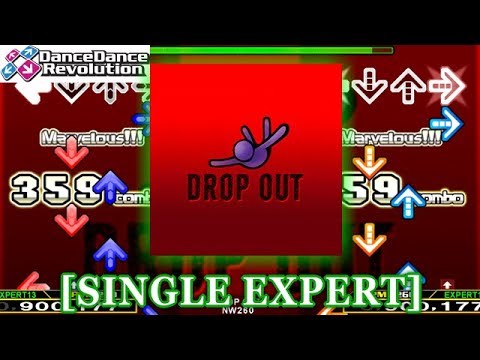 【DDR 4th】 DROP OUT [SINGLE EXPERT] 譜面確認＋クラップ