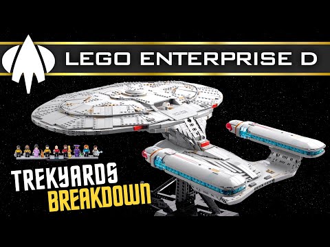 Lego Enterprise D!! - Trekyards Breakdown/Analysis!
