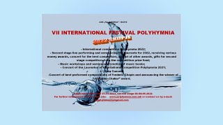 VII International festival Polyhymnia 2022 second stage