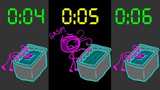 Você só consegue respirar se o cronômetro estiver acionado.