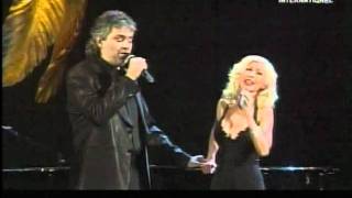 Andrea Bocelli &amp; Christina Aguilera - Somos Novios (Live @ .mpeg