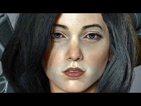 Realistic Female Character Sculpting for Artist Promo New