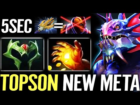 🔥 TOPSON Slardar Wraith Band + MIDAS 100% NEW META — MAX Bash + Aghanim Effect Dota 2 Pro