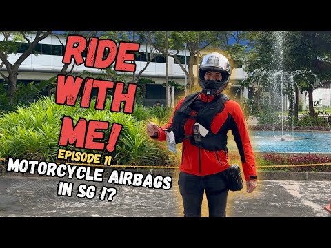 Motorcycle airbags exist in SG!? -  Ride With Me - Episode 11