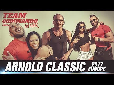 ARNOLD CLASSIC 2017 con Michelle Lewin ▪ Team On Tour ▪ da Montecarlo a Barcellona