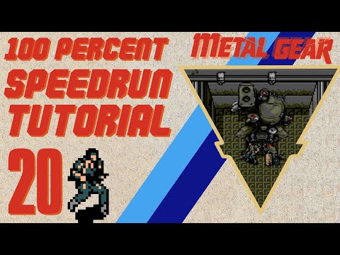 TX-55 Metal Gear Fight - MGX 100% Speedrun Tutorial