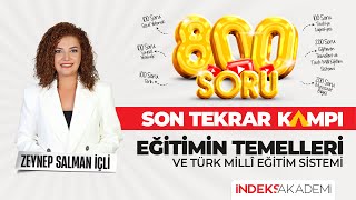 2025 AGS - Eğitimin Temelleri ve Türk Milli Eğitim Sistemi - Genel Tek