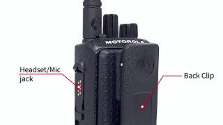 walkie talkkie Motorola XPR3500e product video