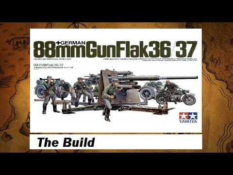 Tamiya 1/35 German 88mm Gun Flak 36/37 - The Build