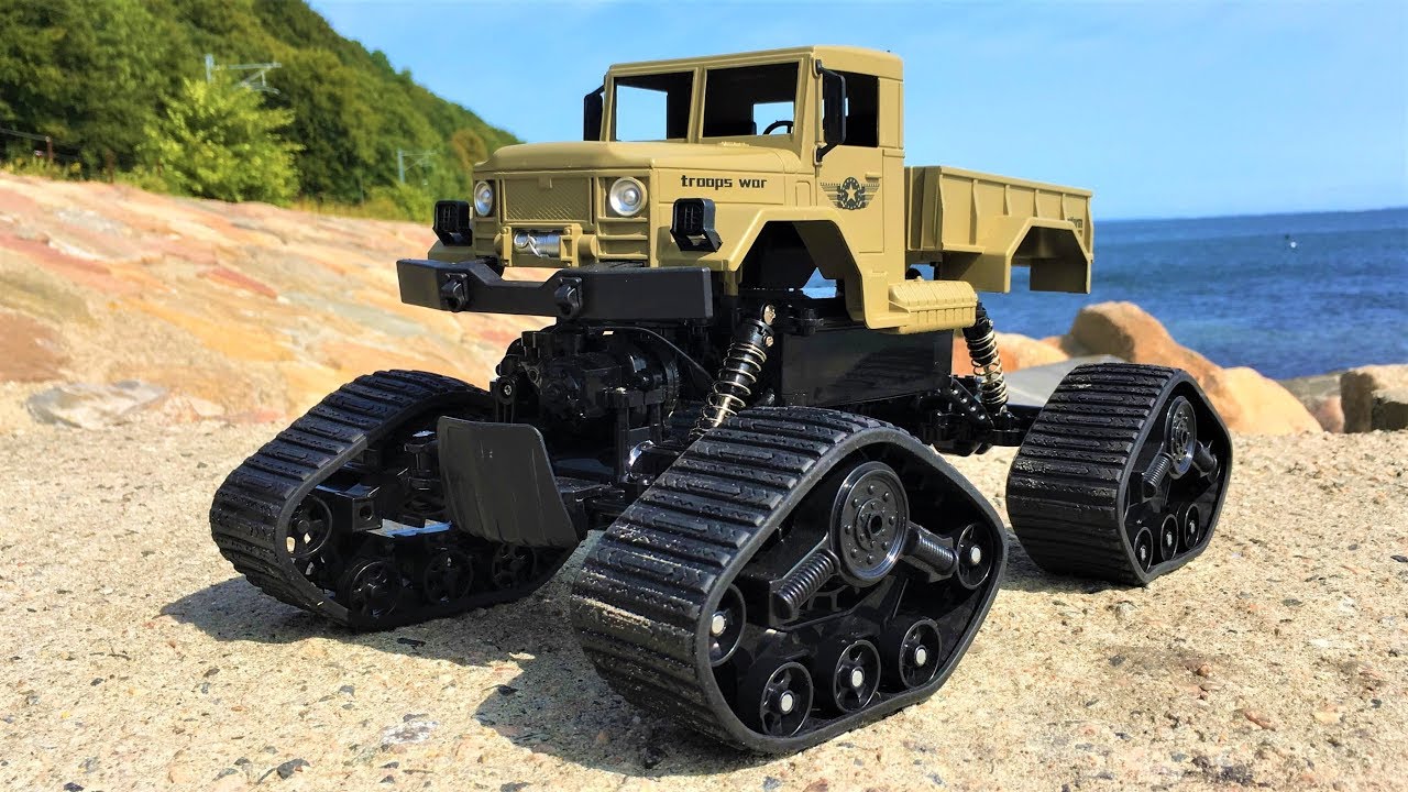 RC crawler Rock Rover s pásy, šedá