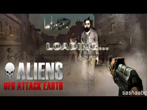 aliens UFO attach earth 3d обзор игры андроид game rewiew android.