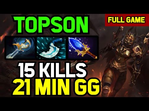 Topson EPIC Counterpick MID Legion Commander - NO CHANCE for Batrider