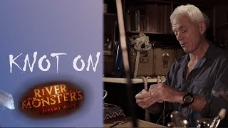How To Tie A Blood Knot (Knot On) - River Monsters