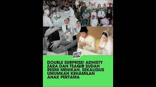 Download lagu DOUBLE SURPRISE! ADHISTY ZARA dan Tsaqib sudah RESMI MENIKAH, Sekaligus Umumkan keHamilan mp3