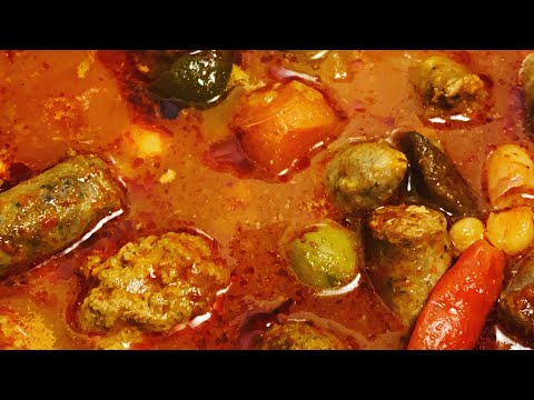 HOW TO MAKE TRADITIONAL TUNISIAN LOUBIA - WHITE BEANS SAUCE.