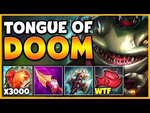 I INVENTED A NEW TAHM KENCH BUILD THAT DESTROYS ANYONE! (TONGUE OF DEATH)