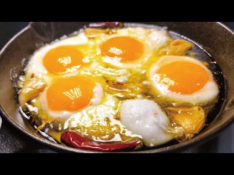 Egg Ajillo: Restaurant-worthy Eggs in Garlic Oil at Home