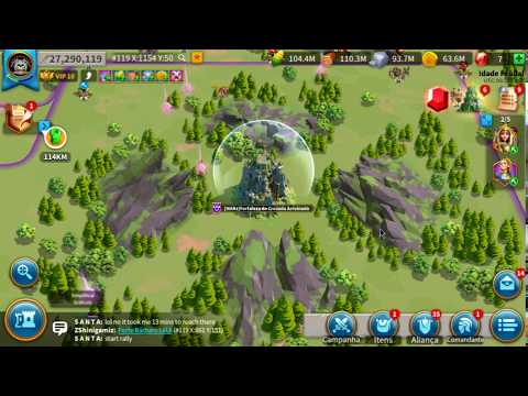 EVENTO: FORTALEZA DO CRUZADO, ESTÁGIO 1 - RISE OF KINGDOMS.