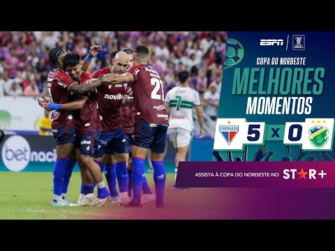 Gols e lances de Fortaleza x Altos